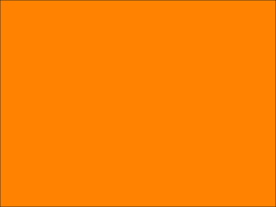 UT Orange block of color